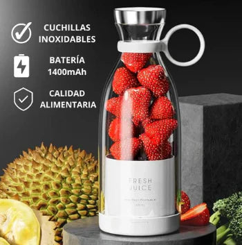 ¡Exprime lo mejor de tus jugos con la Batidora Portátil Juice 🍍🍹 y Envío Gratis! 🎁